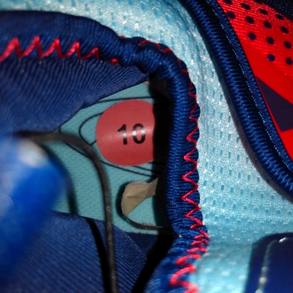 And1 Multicolor Basketball Shoes - Red, Orange, Blue, Yellow - Picture 10 of 10